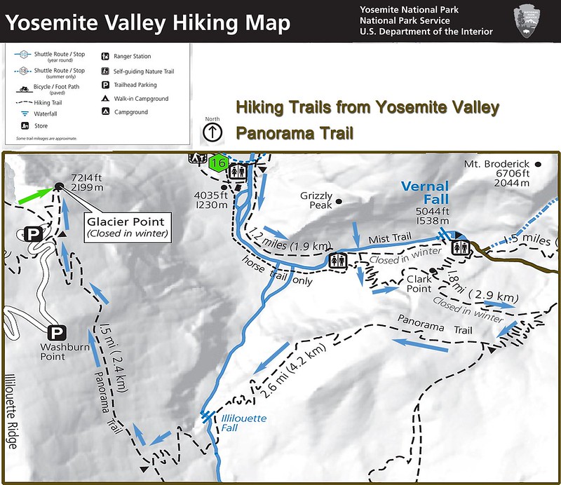 Yosemite National Park: Panorama Trail - Costa oeste de Estados Unidos: 25 días en ruta por el far west (9)
