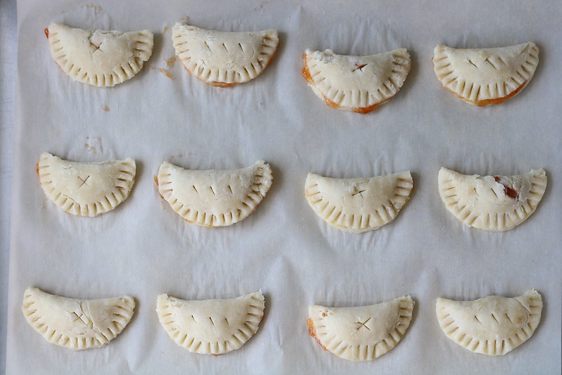 half-moon shaped pies