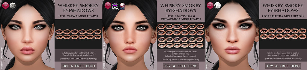 Whiskey Smokey Eyeshadows (for Uber) - TeleportHub.com Live!