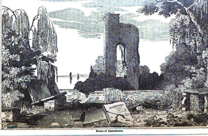 Ruins of Jamestown, Virginia
