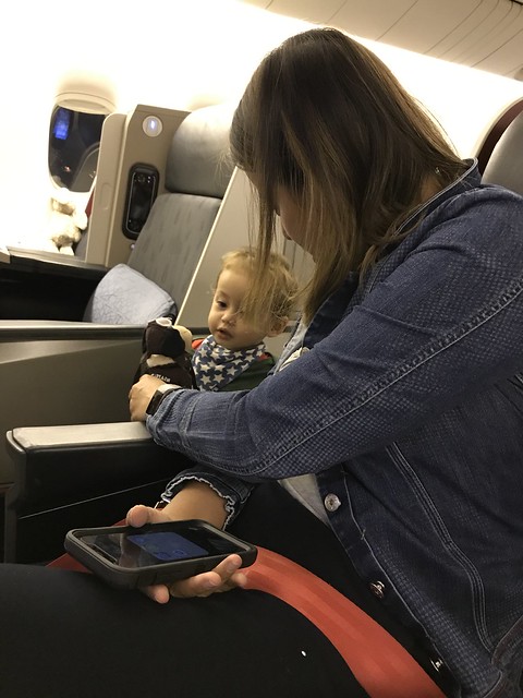 Turkish Airline,  baby on board