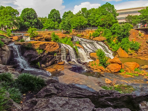 southcarolina greenville water stream river falls waterfalls summer summertime canon powershot sx150is canonpowershotsx150is scenic scenery outside outdoors landscape