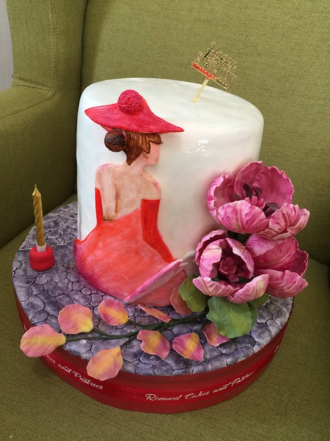 Cake by Welmie Barcela of Remwil Cakes and Pastries