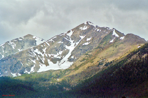 landscape mountain snow clouds frisco colorado unitedstates