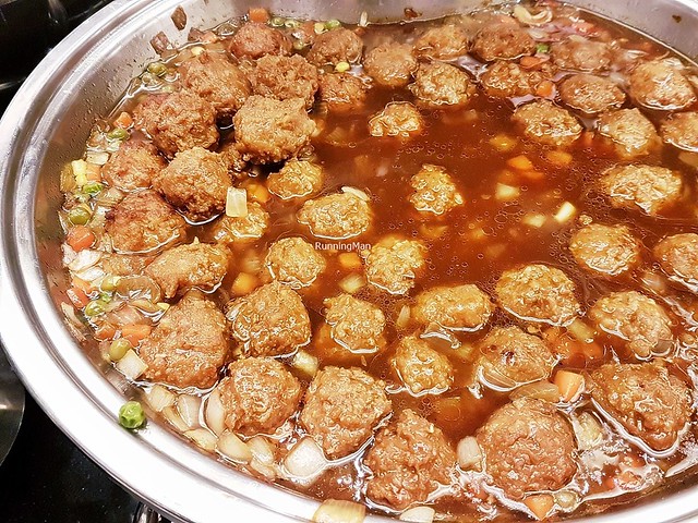 Bakwan Babi Direbus / Soy Braised Pork Meat Balls