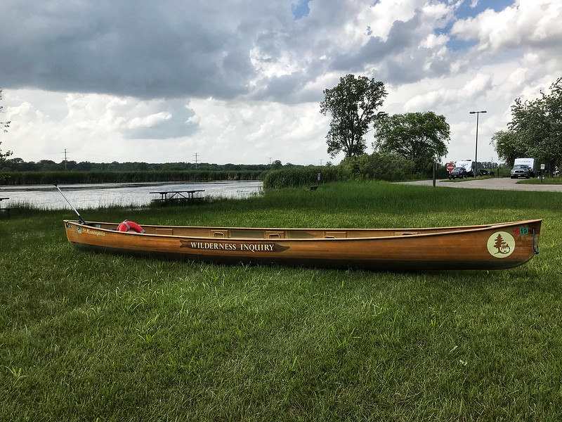Wilderness Inquiry canoe