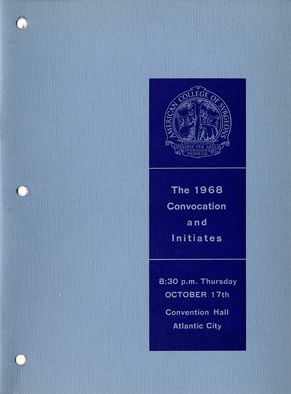 1968 Convocation Book