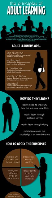 資訊圖像案例_Nicole Legault_The Principles of Adult Learning