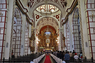 Lima - Museo Convento San Francisco inside