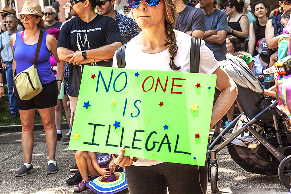 NO ONE IS ILLEGAL--Logan Circle