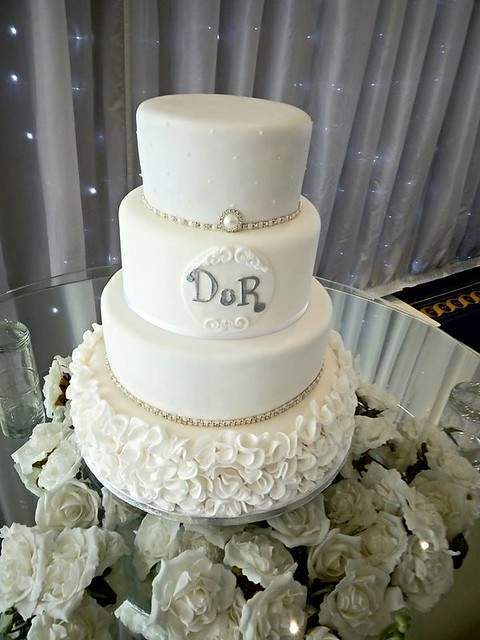 Wedding Cake by Claire's Cakes