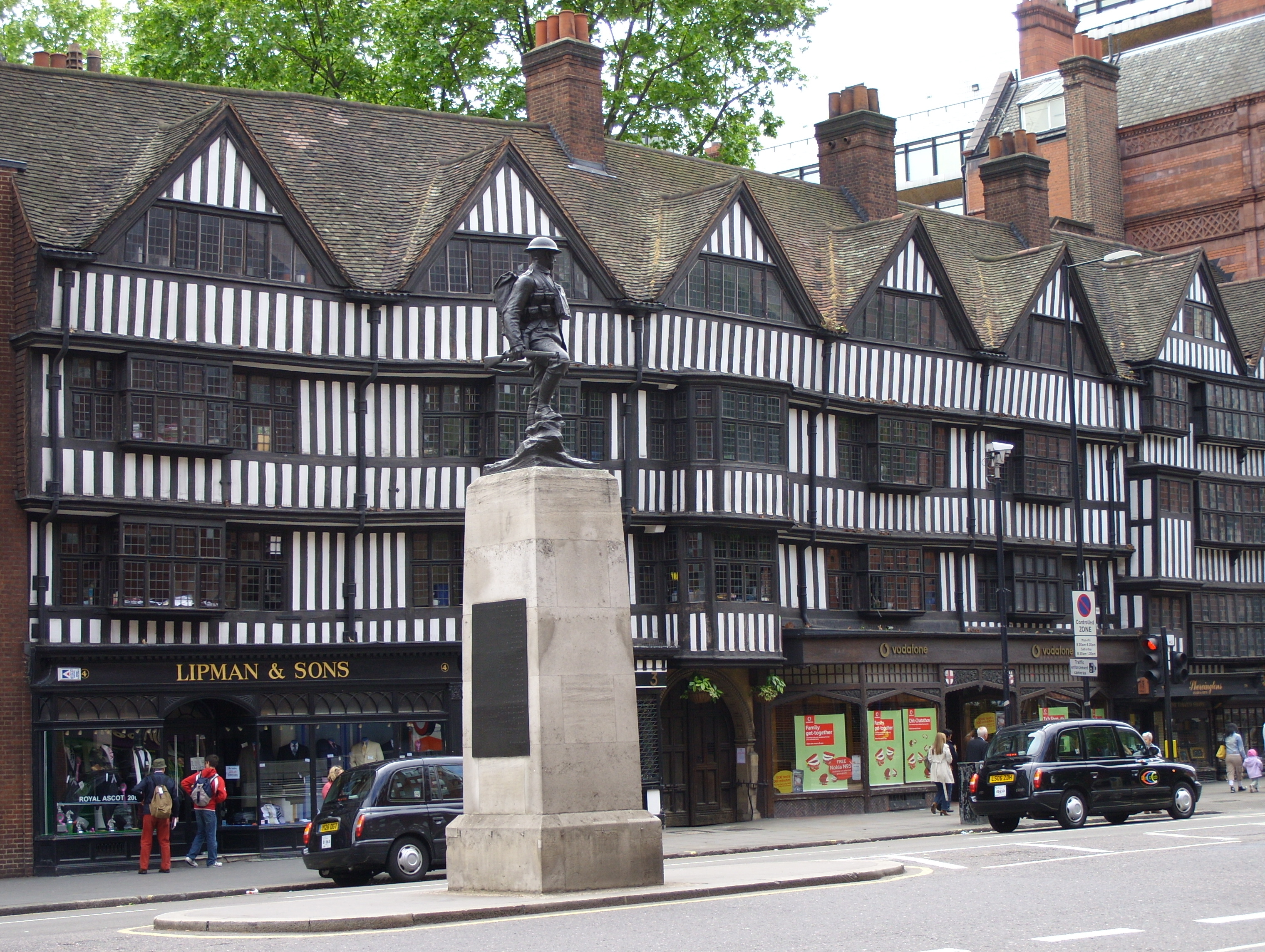 The half-timbered Staple Inn in Holborn, London. Photo taken on May 12, 2007.
