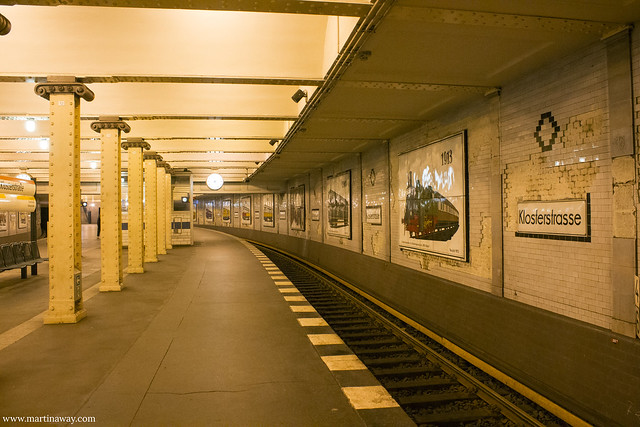 Fermata della metropolitana di Klosterstrasse: muoversi a Berlino