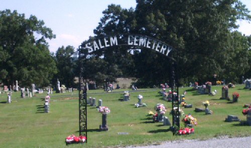 cemetery graves arkansas salem fulton