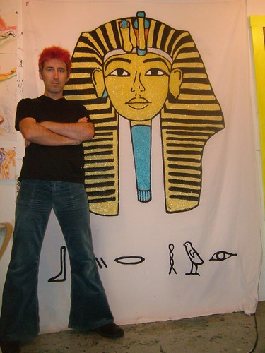painting banner egyptian tut andymilford