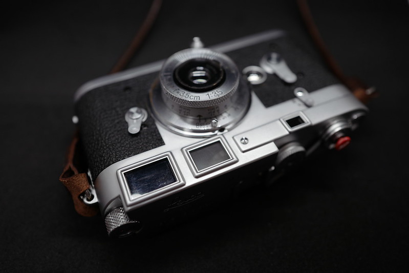 超安い Leica用 MP 巻き戻しクランク シルバー フィルムカメラ - www