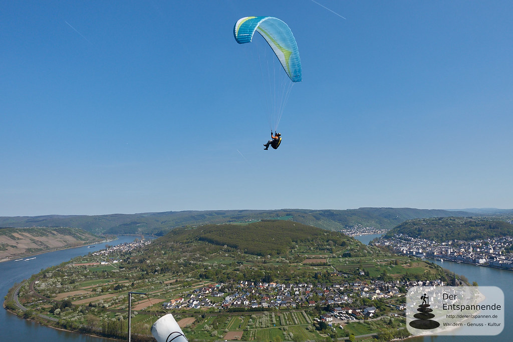 Gleitschirmflieger beim Gedeonseck