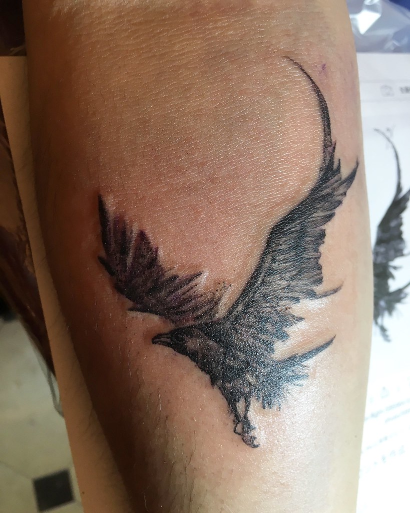 crow tattoo 40