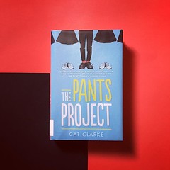 #CurrentlyReading The Pants Project by Cat Clarke.