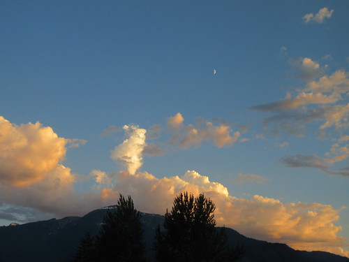 clouds mountain sky revelstoke bc british columbia canada
