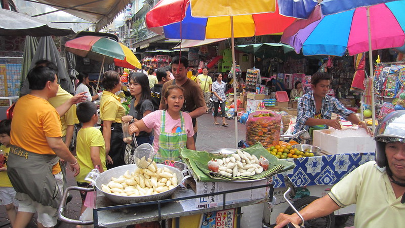 Thailand street vendors