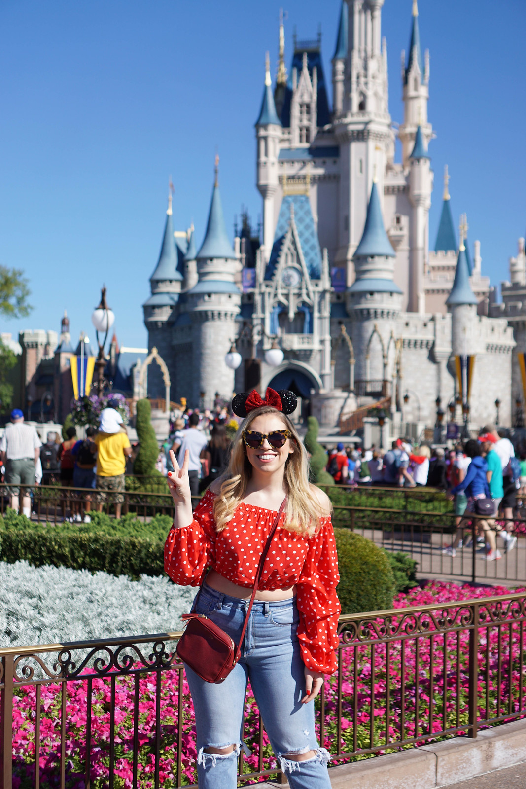 Magic Kingdom Cinderellas Castle Orlando Florida