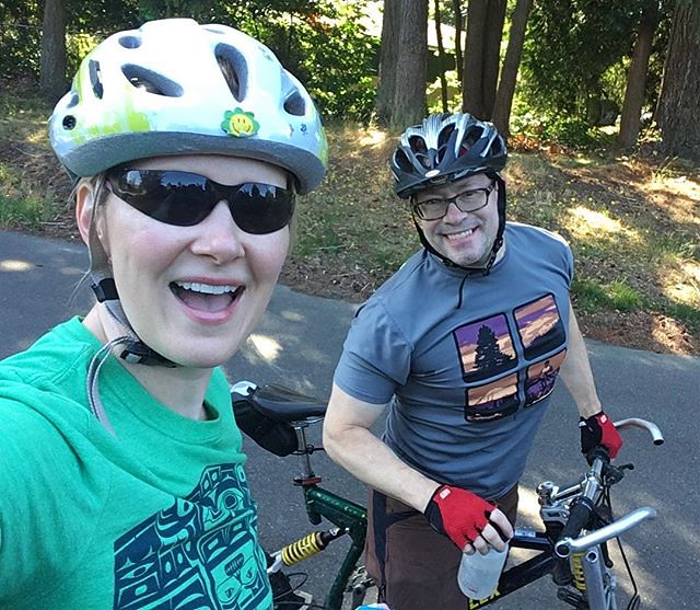 It’s been a real bummer that my Adventure Partner has been suffering from crippling hamstring tendinitis since May. We haven’t been able to go camping yet, but our bike rides are getting longer and he’s not using a cane anymore! Progress! 🚲