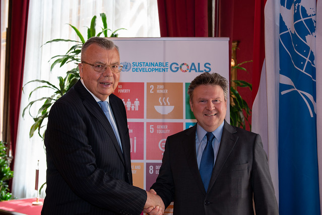 UNOV Director-General meets Mayor of Vienna