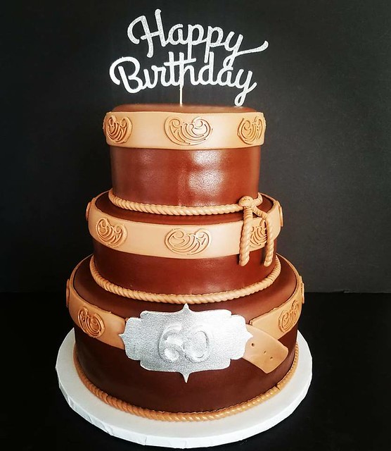 Western Birthday Cake by Jandy's Cakes