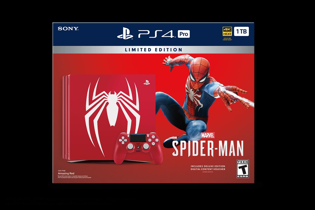 Limited Edition Marvel's Spider-Man PlayStation 4 Pro Bundle