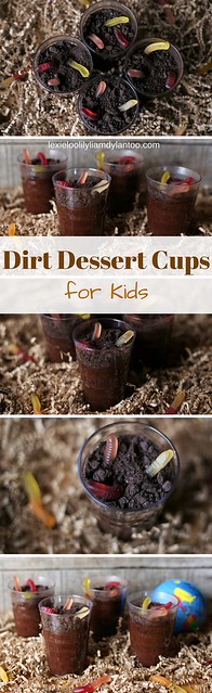 Celebrate Earth Day with Dirt Dessert Cups for Kids! #foodforkids #recipe #EarthDay