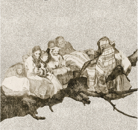 Goya Disparate ridículo