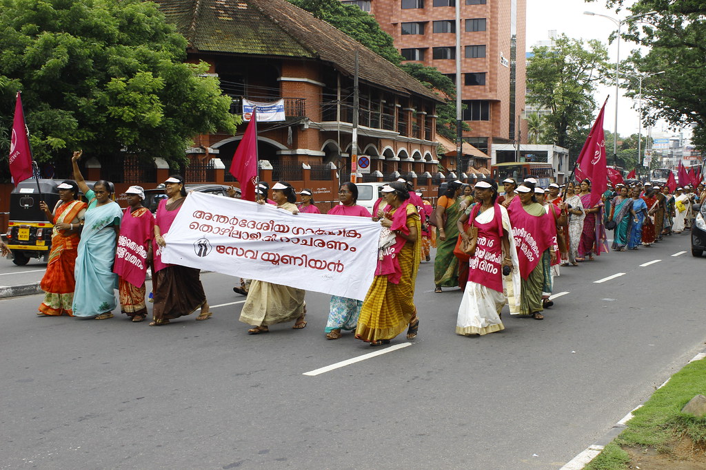 2018-6-18 India: SEWA Kerala celebration of domestic workers' day
