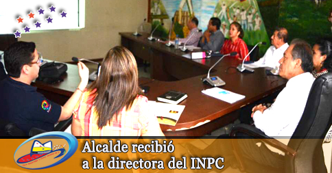 Alcalde recibiÃ³ a la directora del INPC