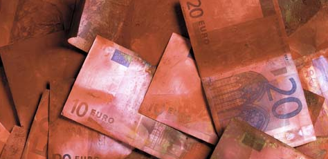 Stained-Euro-Banknotes