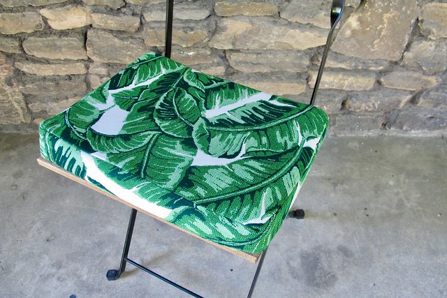 Chair Cushions made with Mood Fabrics