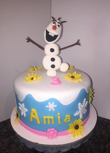 Olaf in the Summer Cake by Cathy Carvalho