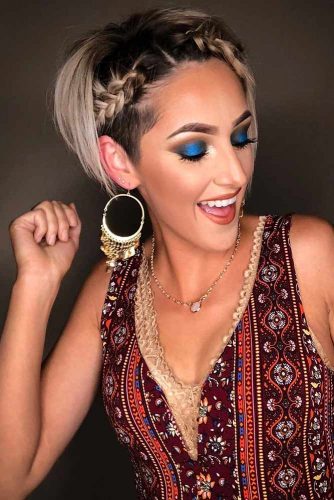 Most Stunning Braided Short Hair Styles To Top Level Of Beauty 4