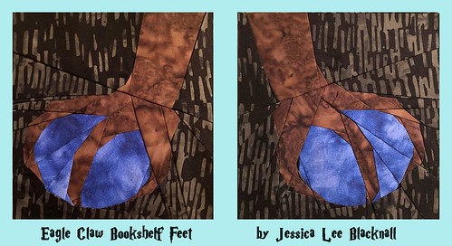 Eagle Claw Bookshelf Feet