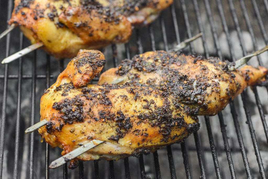 Grilled Chicken with Lemon, Herbs, and Sumac