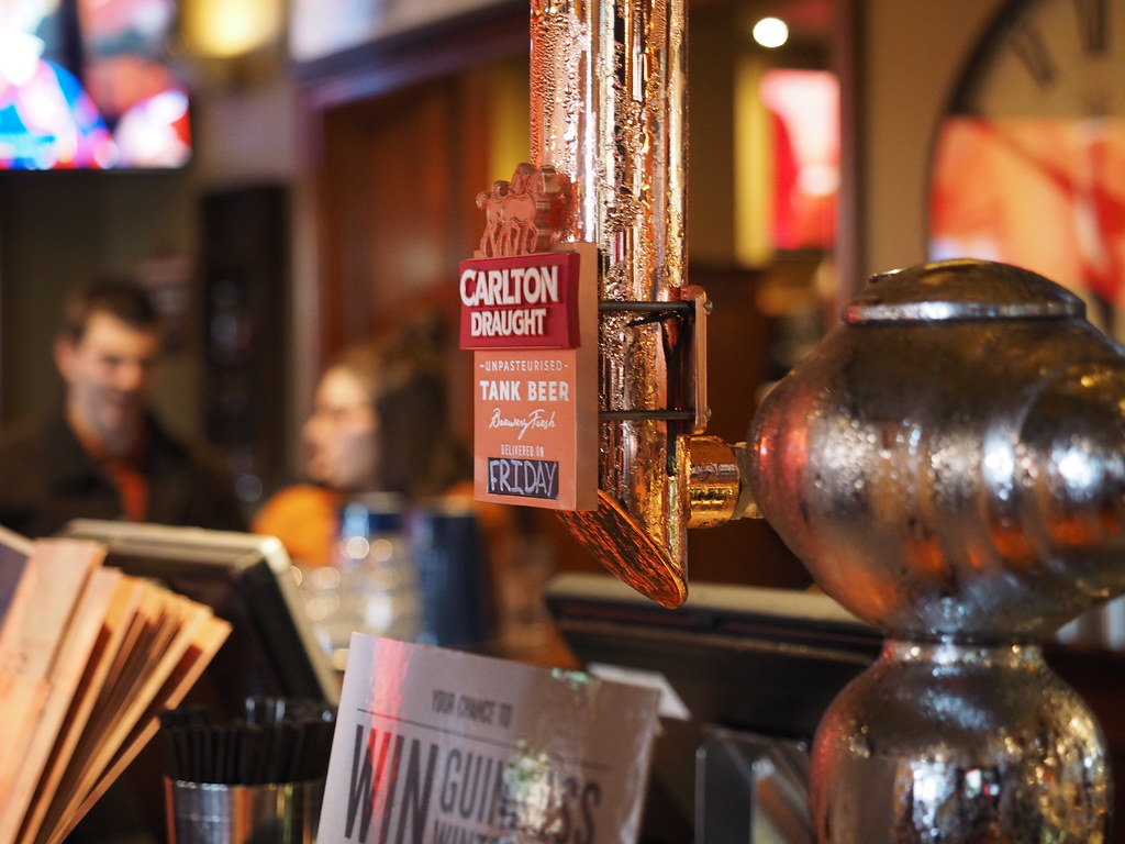 Carlton Draught $5/pot @ Young and Jackson at Melbourne Centre City