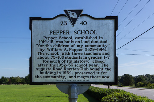 Pepper School Historical Marker - 2