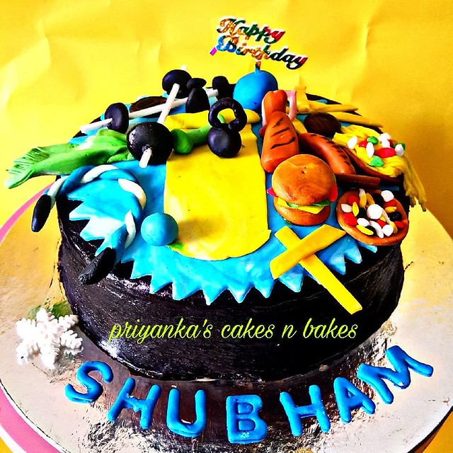 Cake by Priyanka Bawa of Priyanka's Cakes n Bakes