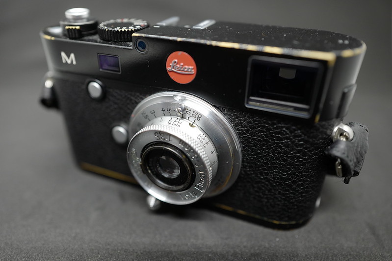 Leica Leitz Elmar 35mm f3 5+Leica M TYP240外観
