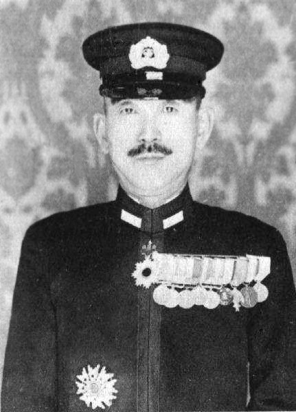 Japanese Admiral Raizo Tanka, a commander in the Imperial Japanese Navy during World War II. 