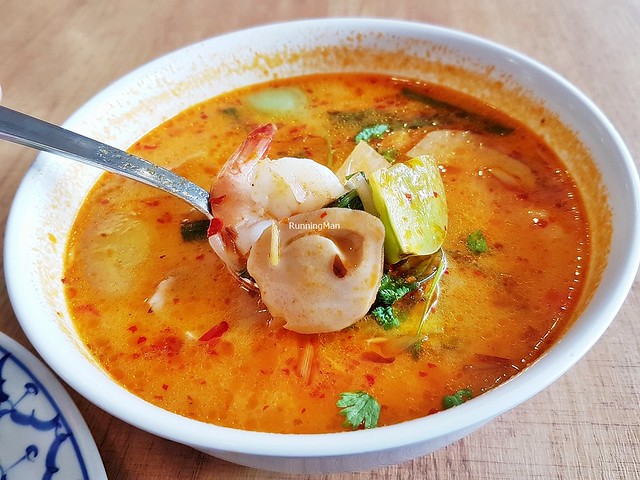 Tom Yum Red Soup With Prawn