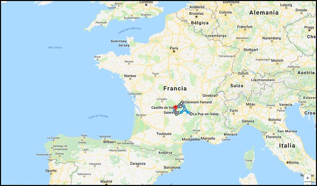 5. Auvernia: Gargantas de la Jordanne, Puy Mary. - De viaje por Francia: diarios, viajes y excursiones en coche. (2)