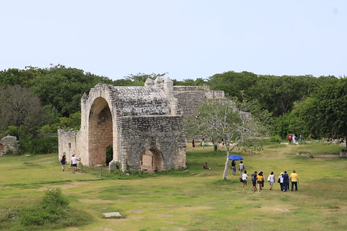 mexico yucatan dzibilchaltun maya colonial chapel
