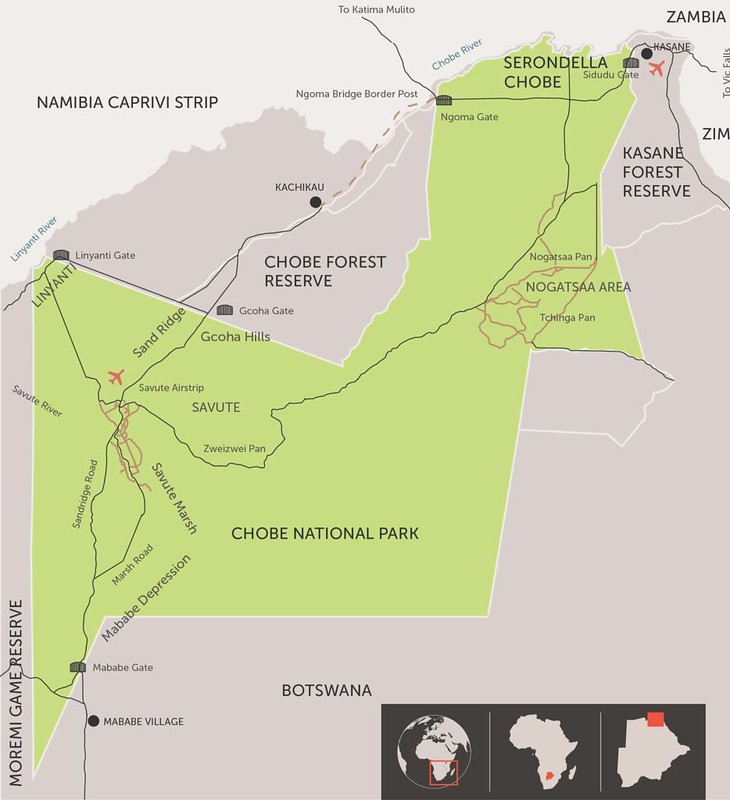 Parques Nacionales y reservas de Botswana: resumen y datos varios - BOTSWANA, ZIMBABWE Y CATARATAS VICTORIA: Tras la Senda de los Elefantes (22)