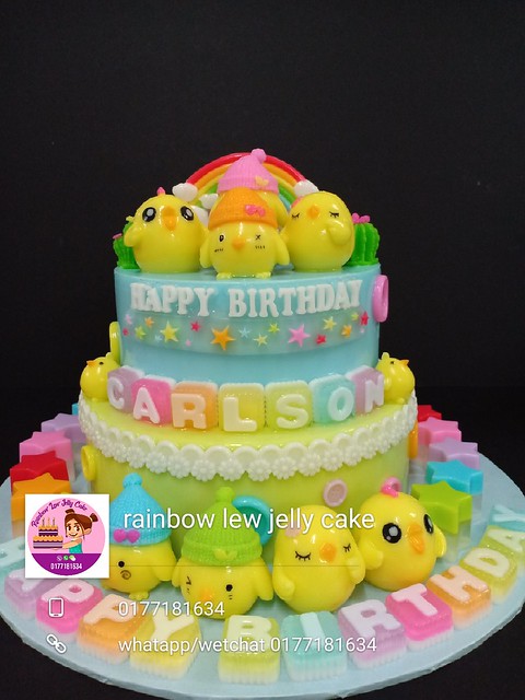 Rainbowlew Jelly Cake by Lew Hong Hong